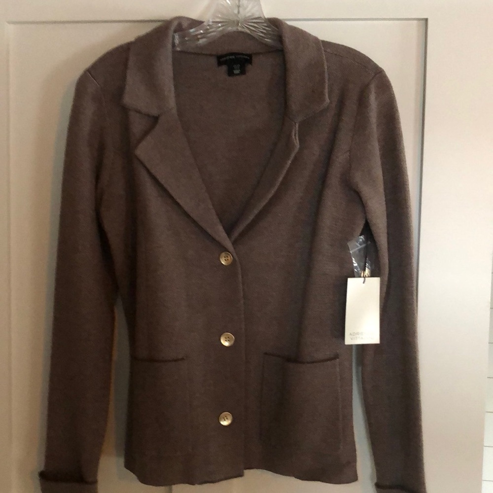 NWT Adrienne vittadini blazer size sm